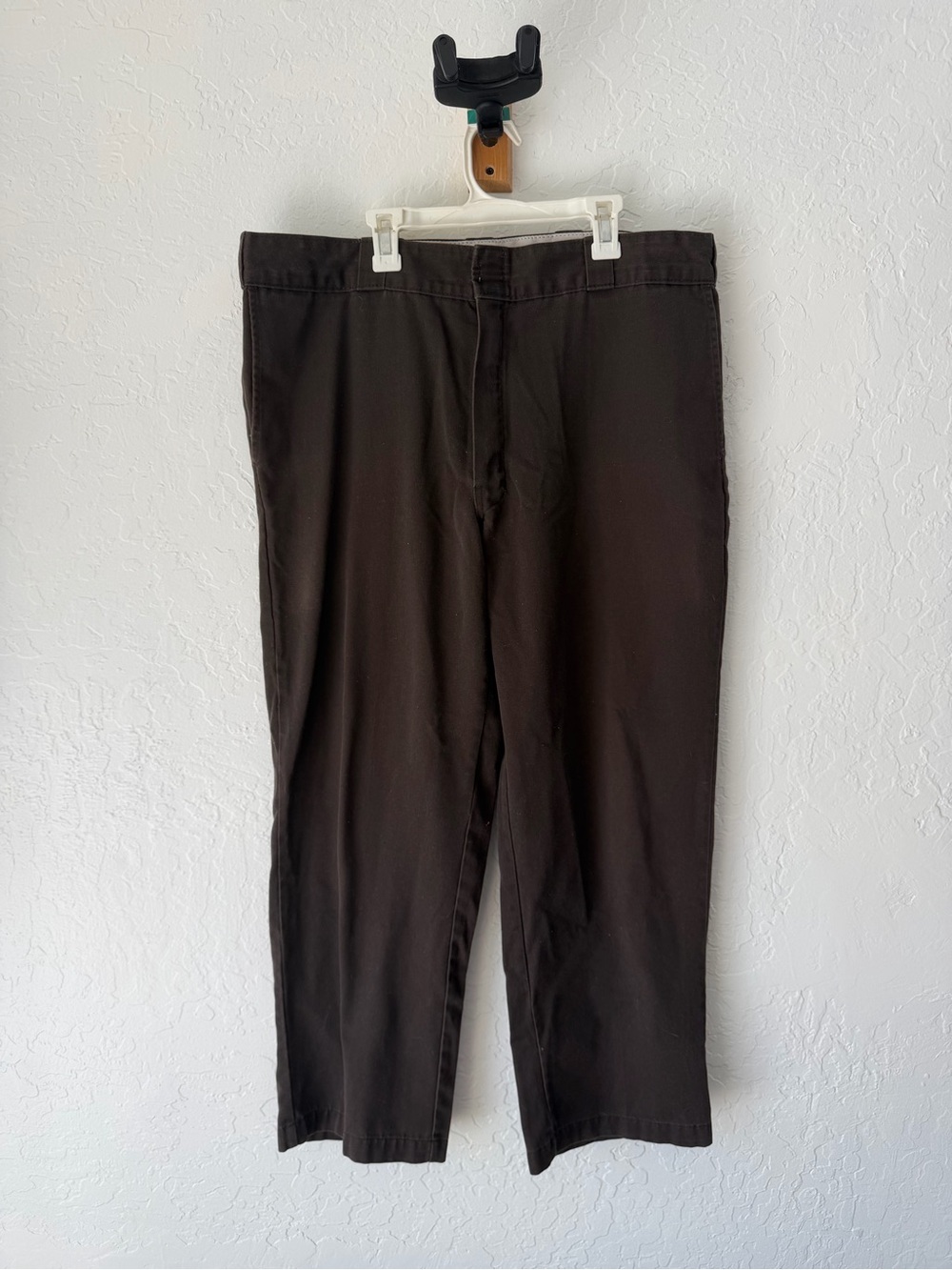 Dickies Men's Dark Brown Chino Pants